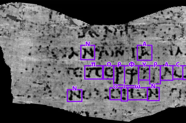 Ai decoded greek characters