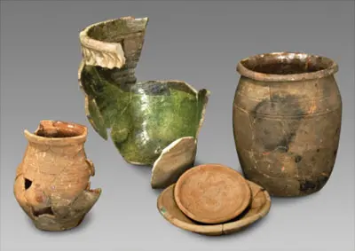 Jamestown pottery